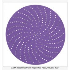 3M Xtract™ Cubitron™ II Paper Disc 732U, 220+ C-weight, 6 in (152.4 mm), Cost per disc. 50/Carton, 250/Case 3M Xtract™ Cubitron™ II Paper Disc 732U, 220+ C-weight, 6 in (152.4 mm), Cost per disc. 50/Carton, 250/Case