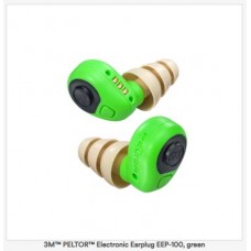 3M™ PELTOR™ Electronic Earplug, EEP-100, green, cost per set 3M™ PELTOR™ Electronic Earplug, EEP-100, green, cost per set