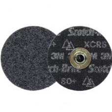 Scotch-Brite TN Quick-Change Light Grinding and Blending (LGB) disc, maroon, 4-1/2 IN xNH, HD X CRS, 13,300rpm, 50 discs per case 