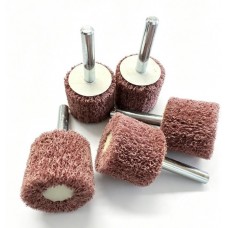 NON-WOVEN FINISHING FLAP WHEELS, SIZE 1X1X14 SHANK, GRIT A, MED, 10 PER BOX, COST PER EACH