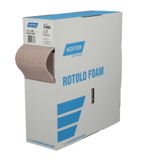 Norton A275 Rotolo foam perforated roll,  grit320,  size 4-1/2" X 27 yds (115 mm X 25 m),  1 per box,  cost per roll, replacing sia 1948