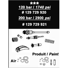 129-729-920 KIT, REPAIR, XCITE, 120B,  COST PER PACK