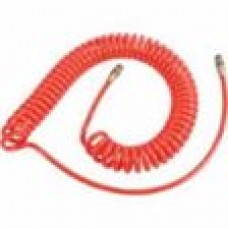 Self-Storing Hose 1/4x15'x1/4(M)NPT FLEXCOIL Red,  cost per each