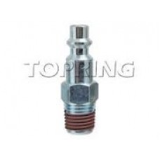 Topring plug 1/4 M NPT with Teflon - Industrial,  cost each