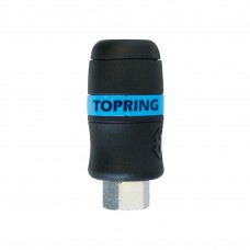 Cplr TOPQUIK (1/4 IND) 1/4(F)NPT Saf. cost per each
