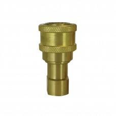 Brass Hydraulic Coupler 1/4 (F) NPT  PRODUCT CODE  Product #:29.943  PRODUCT CODE  Cost per each