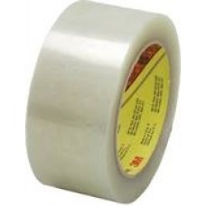 Scotch(R) Box Sealing Tape 371 Clear, 48 mm x 100 m, 36 per case Bulk, cost per roll