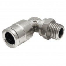 (M) Swivel Elbow 1/8 x 1/8(M)NPT TOPFIT nickle brass, cost per each