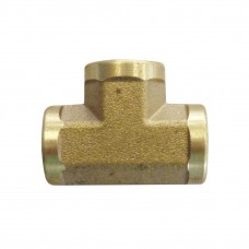 Brass fitting,(F) Tee 3/8(F)NPT, Cost per each