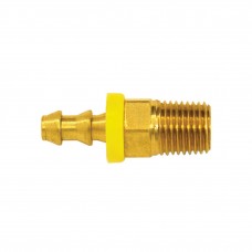 Brass Fitting Hose (M) Fitting Lock-On 3/8 x 3/8(M)NPT, cost per each, 10 per bag