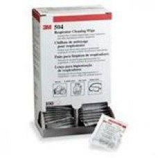 3M™ Respirator Cleaning Wipe 504/07065(AAD),  100 per box,  5 boxes/Case,  cost per box