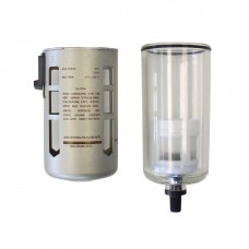 Polycarbonate Bowl With Protector for Filter, Coalescing Filter and Filter Regulator S51, cost per ea