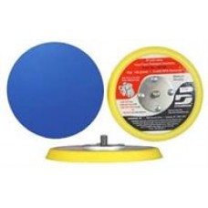 5 in (127 mm) Dia. Non-Vacuum Disc Pad,  Vinyl-Face 3/8 in (10 mm) Thickness Urethane,  Medium Density,  5/16 in-24 Male Thread 56106