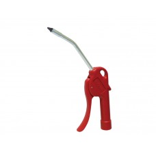 Airpro Safety blow gun startip with 8 mm tube x 10 cm (4') - Red, cost per each  PRODUCT CODE  60.377  PRODUCT CODE  if the tip of nozzle is bolocked, the airflow escapes through the holes around the nozzle, pressure remains under 30 psi