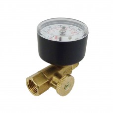 In-Line AirFlow Reg 1/4NPT Brass Body MAXPRO , cost each