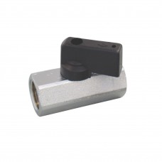 Mini Ball Valve in Brass, 1/4(F)NPT-1/4(F)NPT, 65.125