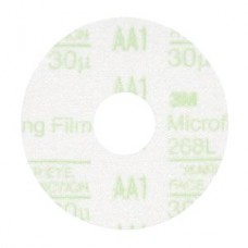 3M™ Hookit™ Microfinishing Film Disc,  type D,  268L,  AO,  3 in x 7/8 in,  30 Micron