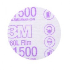 3M™ Hookit™ Finishing Film Disc,  260L,  00907,  P1500,  3 in (7.6 cm)