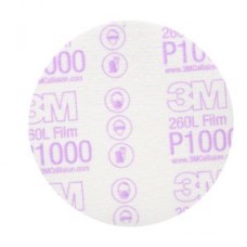 3M™ Hookit™ Finishing Film Disc,  00953,  5 in,  P1000,  100 discs per box,  4 boxes per case,  cost per box