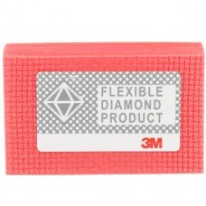 3M™ Flexible Diamond Hand Lap 6200J,  2-1/4 in x 3-3/4 in M74 Micron,  10 per case