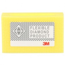 3M™ Flexible Diamond Hand Lap 6200J,  2-1/4 in x 3-3/4 in M40 Micron,  10 per case