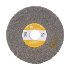 Scotch-Brite™ Light Deburring Wheel,  6 in x 1 in x 1 in 7S FIN,  3 per case