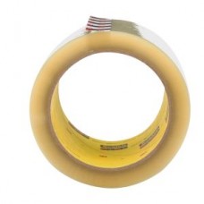 Scotch(R) Box Sealing Tape 373 Clear, 72 mm x 50 m, 24 per case *Minimum Order Qty: 24