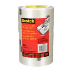 Scotch® Filament Tape,  898,  clear,  24 mm x 55 m