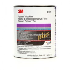 3M™ Platinum Plus Body Filler,  01131,  128 fl. oz. (3.78 L),  4 pack