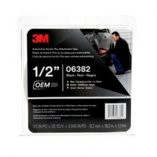 3M™ Automotive Acrylic Plus Attachment Tape 06382,  black,  1/2 in x 20 yd,  45 mil