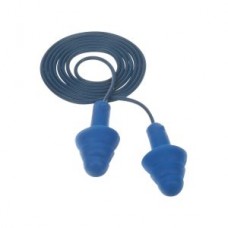 3M™ E-A-R™ UltraFit Metal Detectable Corded Earplugs,  340-4007,  blue