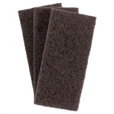 3M™ Brown Scrub 'n Strip Pad,  8541,  118 mm x 254 mm (4.625 in x 10 in)