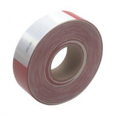 3M™ Diamond Grade™ Truck Conspicuity Markings, 983-326 ES, edge sealed, red/white, 2 in x 150 ft, cost per roll, one per box