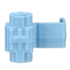 3M™ Scotchlok™ Electrical Insulation Displacement Connector,  560B,  blue,  double run or tap,  18–16 AWG (solid/stranded),  14 AWG (stranded)