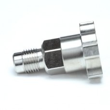 3M  PPS  Adaptor, 16007, Type 6, 4 per case- Adaptor converts Aerometal Victoria; AirGunza; Asturo Gravity, Kremlin; Iwata and Eminent Gravity Feed guns for use with the 3M  Paint Preparation System. 1/4 Male, 19 Thread (British Std. Pipe) *Minimum Order 