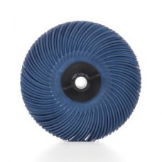Scotch-Brite™ Radial Bristle Disc,  3 in x 3/8 in 400,  80 per case