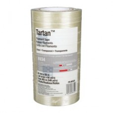 Tartan™ Filament Tape 8934 Clear,  24 mm x 55 m,  36 rolls per case,  cost per roll