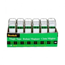 Scotch® Magic™ Invisible Tape,  810D,  with refillable dispenser,  3/4 in x 36 yd (19 mm x 33 m)