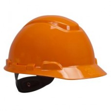 3M™ Hard Hat,  H-706R,  4-point ratchet suspension,  orange