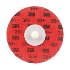 3M™ Cubitron™ II Roloc™ Durable Edge Disc, 984F, TR, 36+, YF-weight, 3 in, 50 per box, 200 per case, cost per disc, 27702