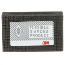 3M™ Flexible Diamond Hand Lap 6200J,  2-1/4 in x 3-3/4 in M125 Micron,  10 per case