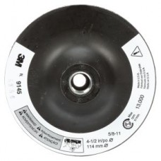 3M  Disc Pad Holder 9145, 4 1/2 in x 1/8 in x 3/8 in 5/8-11 Internal, 1 per case, cost per each