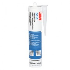 3M™ Polyurethane Multi-Purpose Adhesive 5010 Cream,  1/10 Gallon Cartridge,  12 per case