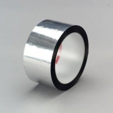 3M(TM) Polyester Film Tape 850 Silver,  1/2 in x 72 yd 1.9 mil,  72 per case Bulk