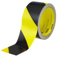 3M™ Safety Stripe Tape 5702,  black/yellow,  3.0 in x 36.0 yd x 5.4 mil (7.6 cm x 32.9 m x 0.14 mm)