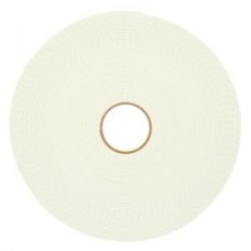 3M  Double Coated Urethane Foam Tape 4008 Off-White, 1 in x 36 yd, 9 per case Bulk