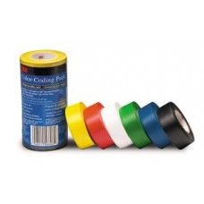 3M™ General Purpose Vinyl Tape,  764,  colour coding,  49.0 in x 36.0 yd (124.5 cm x 32.9 m)