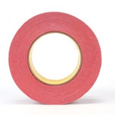 3M(TM) Double Coated Tape 9737R Red,  48 mm x 55 m,  24 rolls per case
