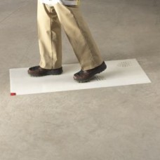 3M™ Clean-Walk Mat,  5830,  unframed,  white,  63.5 cm x 114.3 cm (25 in x 45 in),  30 sheets per mat