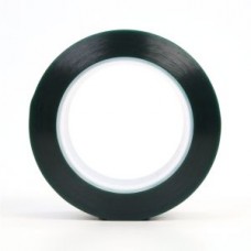 3M™ Polyester Tape, 8992, green, 2.0 in x 72.0 yd x 3.2 mil (5.1 cm x 65.8 m x 0.1 mm), 24 rolls per case *8992-2X72 *3M™ Polyester Tape 8992 is a general purpose polyester tape that excels in high temperature masking operations such as powder coat painti